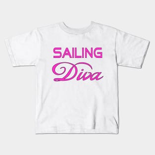 Sailing Diva Kids T-Shirt